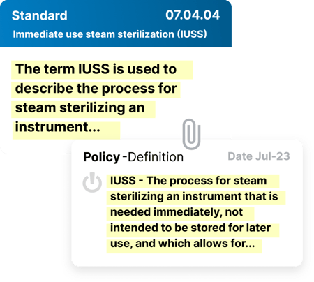 Healthcare standards image