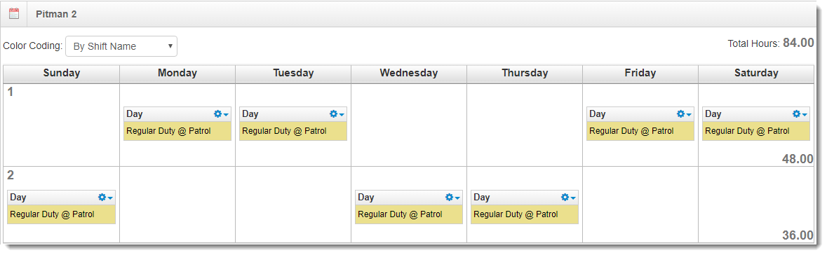 Pitman schedule template 2