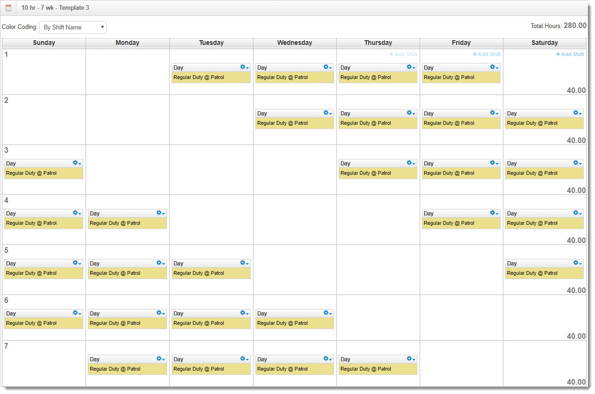 3 Types of 10-Hour Shift Schedules to Cover Round the Clock