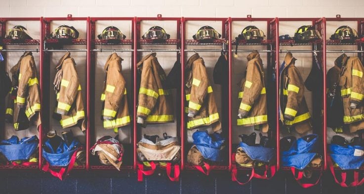 fire fighter's gear