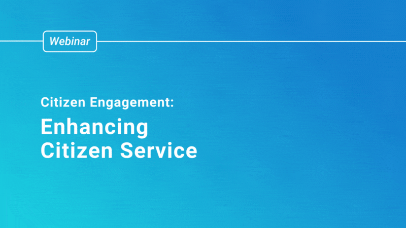 PowerEngage Webinar 3 Citizen Engagement Enhancing Citizen Service - No Date