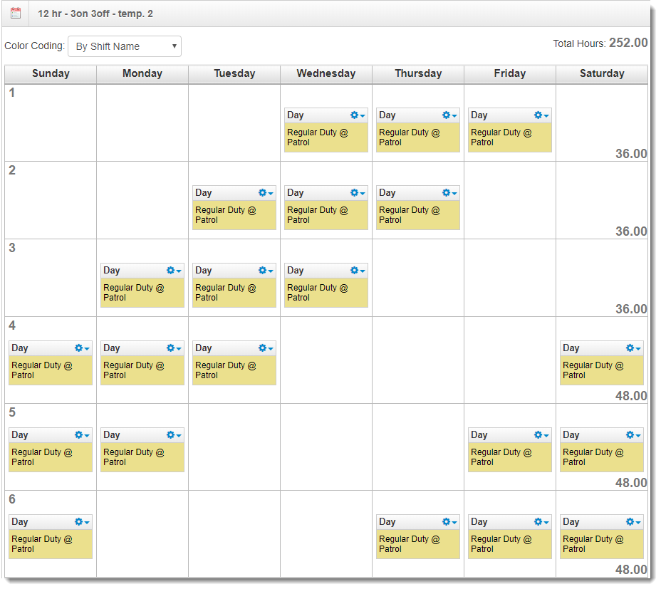 12 hr schedule template - 3on 3off -2