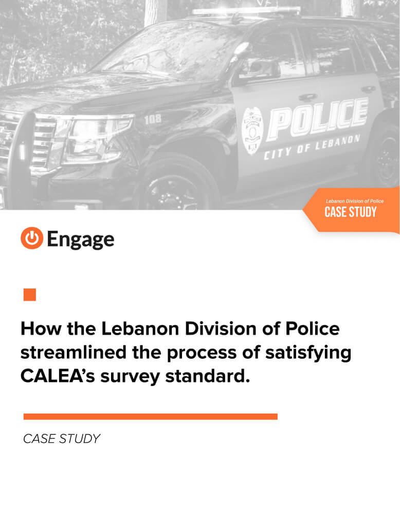 Engage - Case Study - Lebanon Division of Police-cover