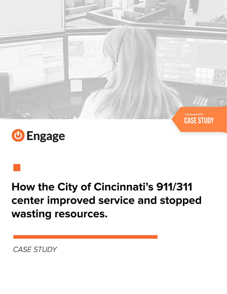 How the City of Cincinnati's 911/2311 center improved service and stopped wasting resources