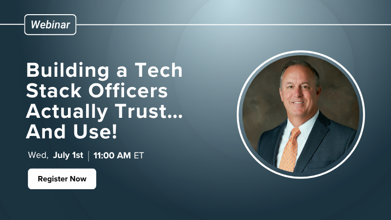 Building a Tech Stack Officers Actually Trust…And Use!