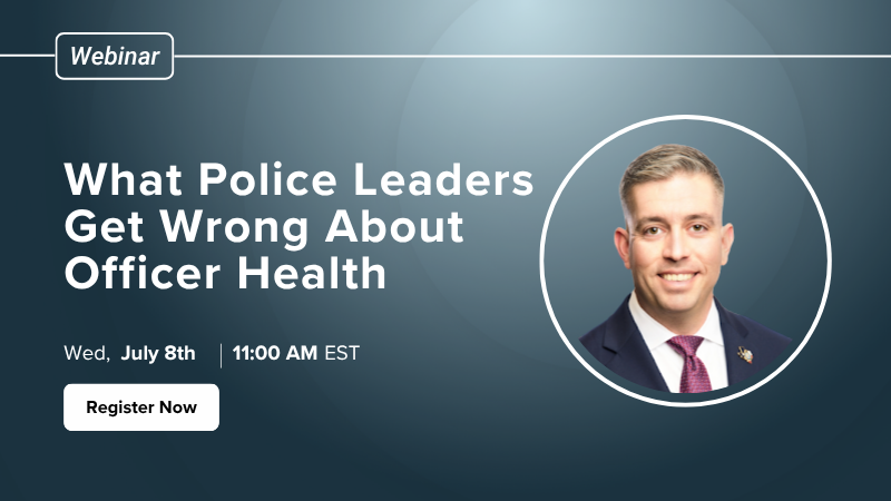 What Police Leaders Get Wrong About Officer Health