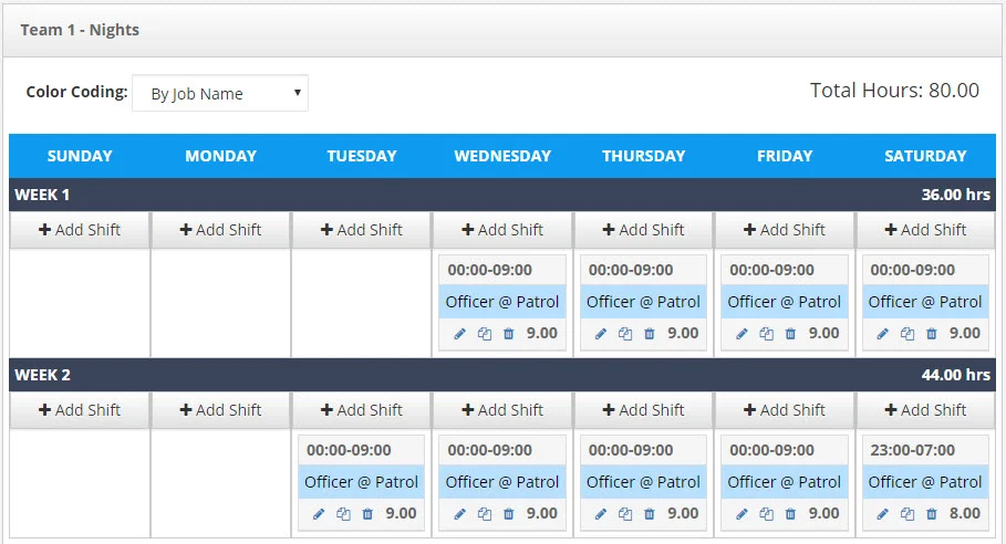 9/80 schedule template 3